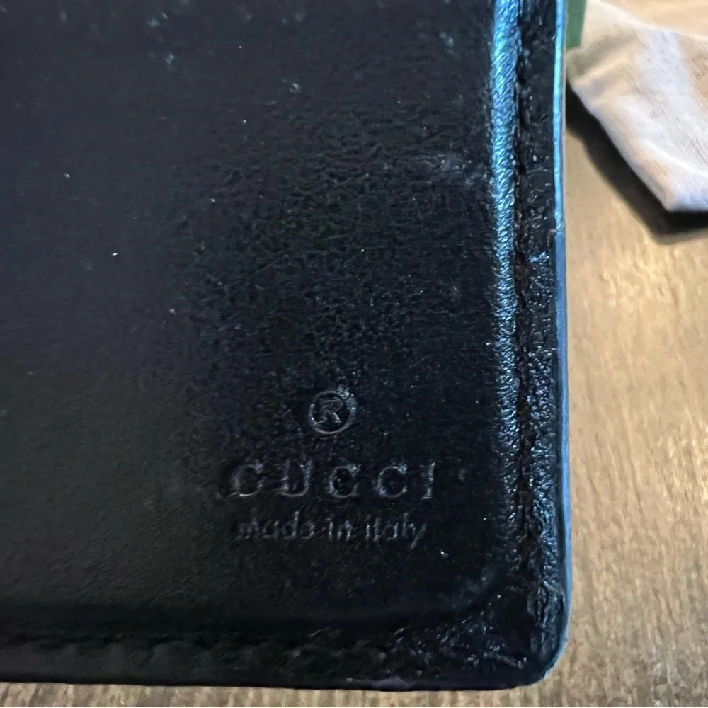 Gucci Black Leather Wallet